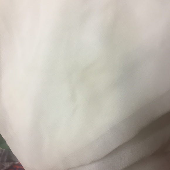 White ruffle dress - Picture 2 of 2